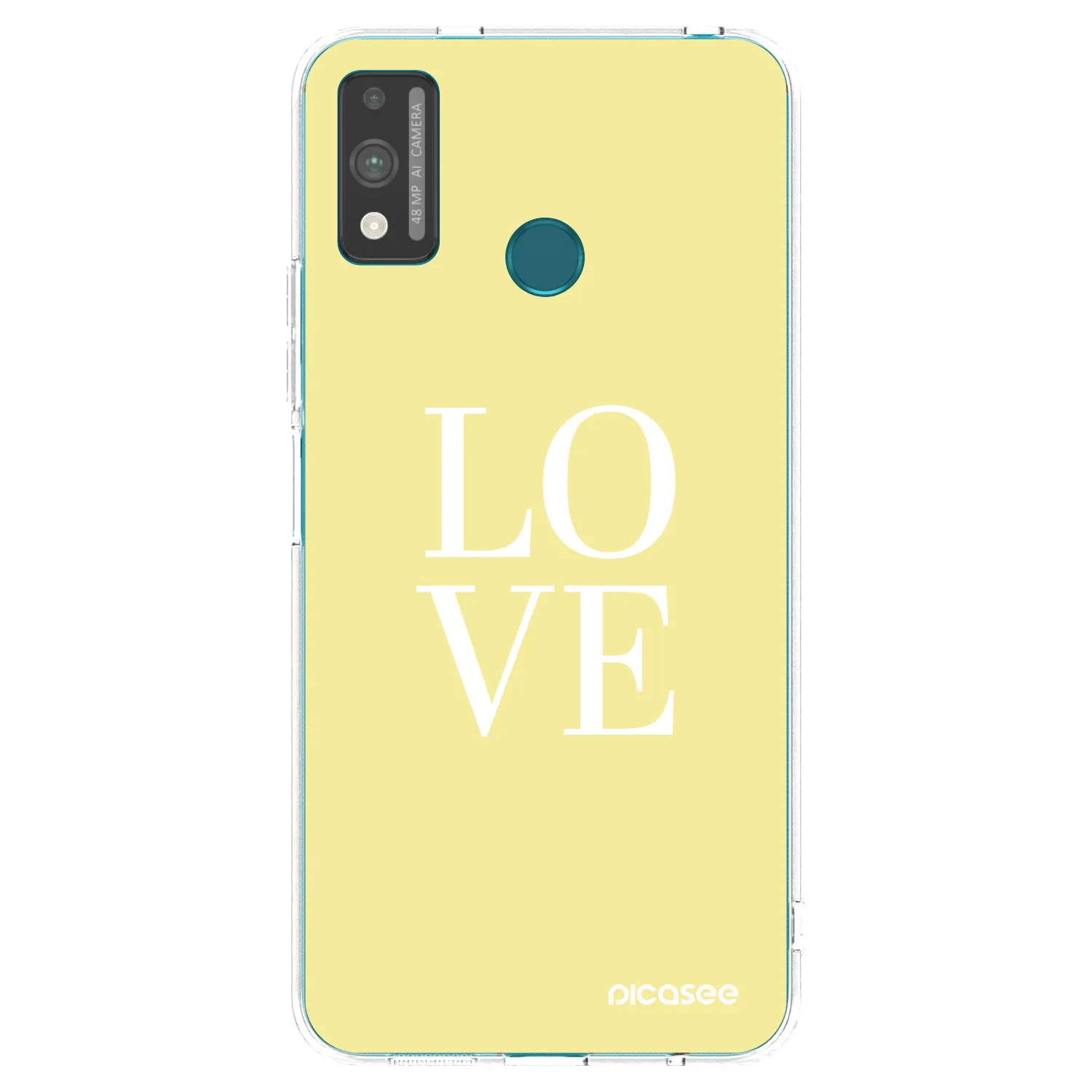 Picasee Honor 9X Lite Hülle - Transparentes Silikon - Love