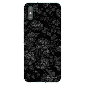 Picasee Xiaomi Redmi 9A Hülle - Transparentes Silikon - Dark Romance