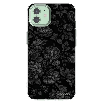 Picasee Apple iPhone 12 Pro Hülle - Transparentes Silikon - Dark Romance