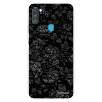 Picasee Samsung Galaxy M11 Hülle - Transparentes Silikon - Dark Romance