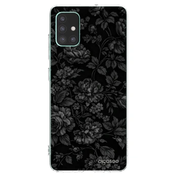Picasee Samsung Galaxy M51 M515F Hülle - Transparentes Silikon - Dark Romance