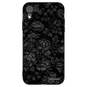 Picasee Apple iPhone XR Hülle - Schwarzes Silikon - Dark Romance