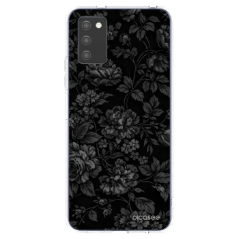 Picasee Samsung Galaxy A02s A025G Hülle - Transparentes Silikon - Dark Romance
