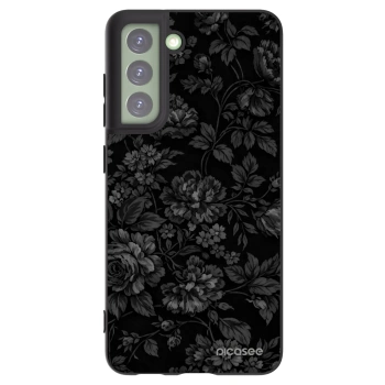 Picasee Samsung Galaxy S21 FE 5G Hülle - Schwarzes Silikon - Dark Romance