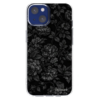 Picasee Apple iPhone 14 Hülle - Transparentes Silikon - Dark Romance