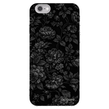 Picasee Apple iPhone 6/6S Hülle - Transparentes Silikon - Dark Romance