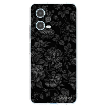 Picasee Xiaomi Redmi Note 12 5G Hülle - Transparentes Silikon - Dark Romance