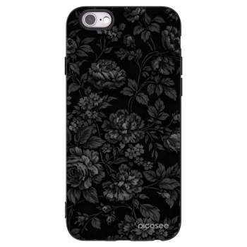 Picasee Apple iPhone 6/6S Hülle - Schwarzes Silikon - Dark Romance