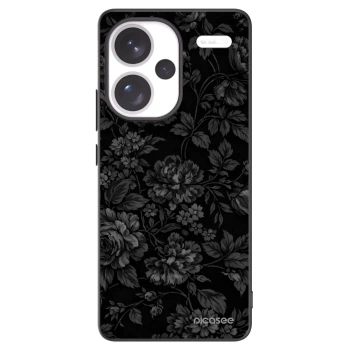 Picasee Xiaomi Redmi Note 13 Pro+ 5G Hülle - Schwarzes Silikon - Dark Romance