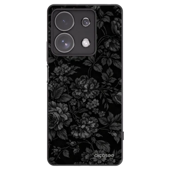 Picasee Xiaomi Redmi Note 13 Pro 4G Hülle - Schwarzes Silikon - Dark Romance