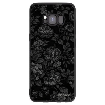 Picasee Samsung Galaxy S8 G950F Hülle - Schwarzes Silikon - Dark Romance