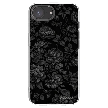 Picasee Apple iPhone 16e Hülle - Transparentes Silikon - Dark Romance