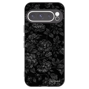 Picasee Google Pixel 9 Pro Hülle - Schwarzes Silikon - Dark Romance