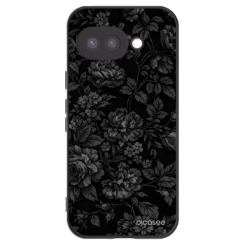 Picasee Google Pixel 9a Hülle - Schwarzes Silikon - Dark Romance