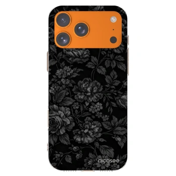 Picasee Apple iPhone 17 Pro Max Hülle - Transparentes Silikon - Dark Romance