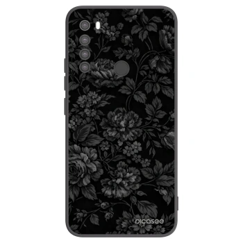 Picasee Xiaomi Redmi Note 8 Hülle - Schwarzes Silikon - Dark Romance