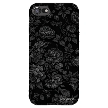 Picasee Apple iPhone SE 2020 Hülle - Transparentes Silikon - Dark Romance