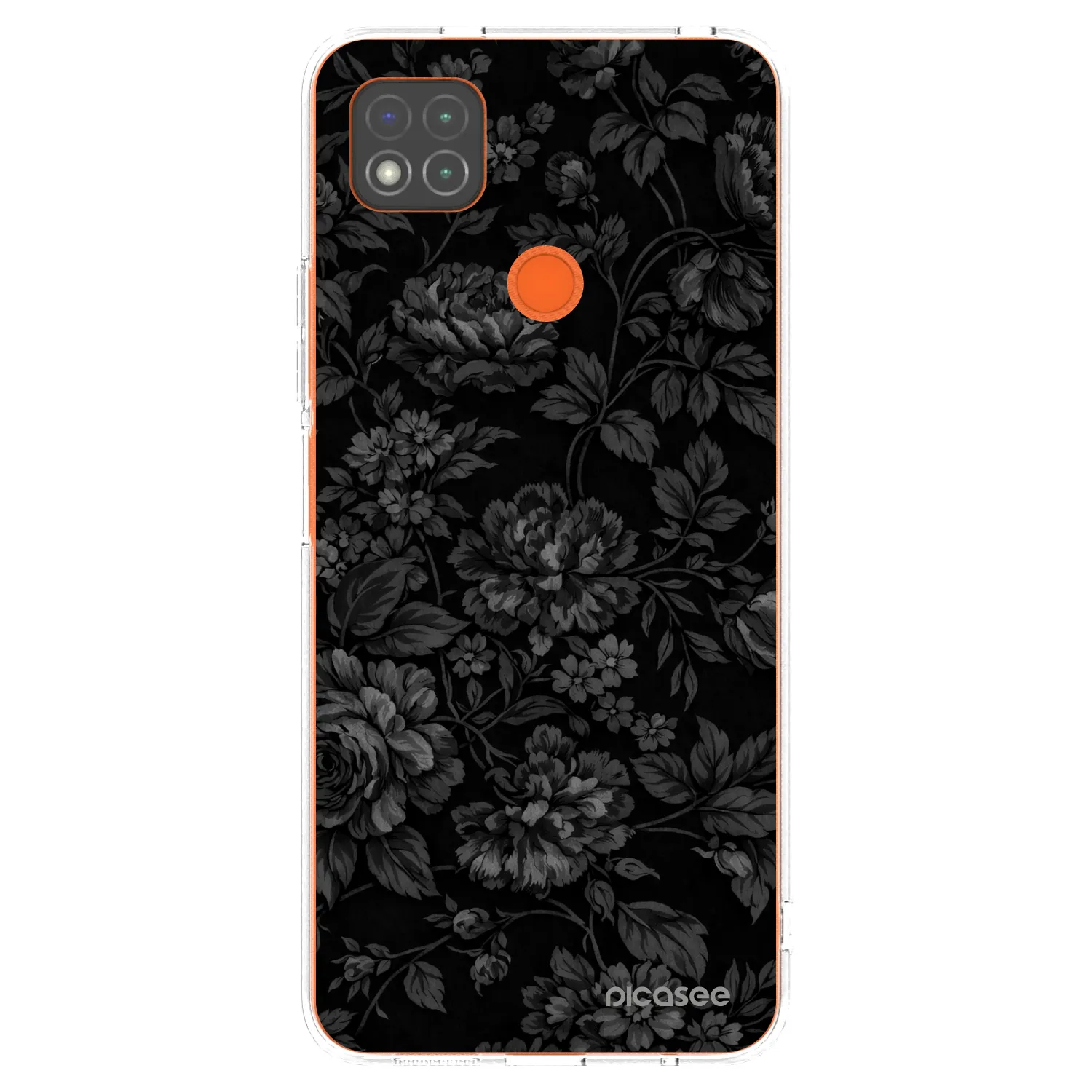 Picasee Xiaomi Redmi 9C Hülle - Transparentes Silikon - Dark Romance