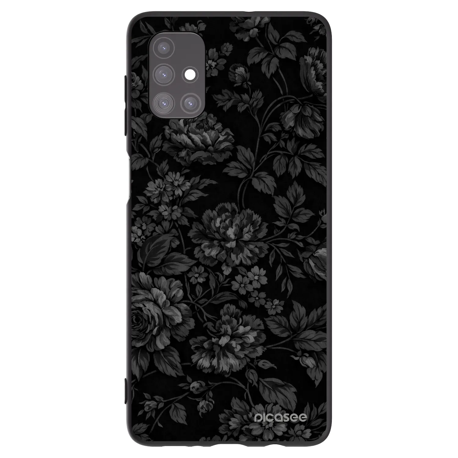 Picasee Samsung Galaxy M51 M515F Hülle - Schwarzes Silikon - Dark Romance