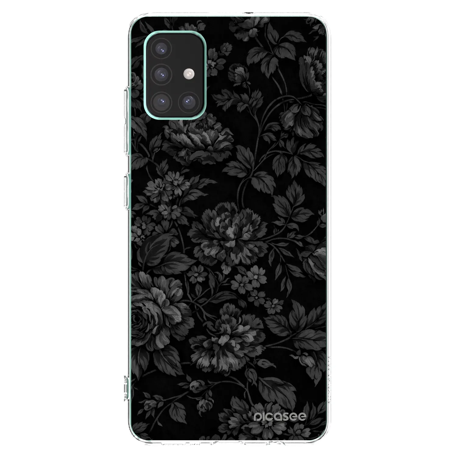 Picasee Samsung Galaxy M51 M515F Hülle - Transparentes Silikon - Dark Romance