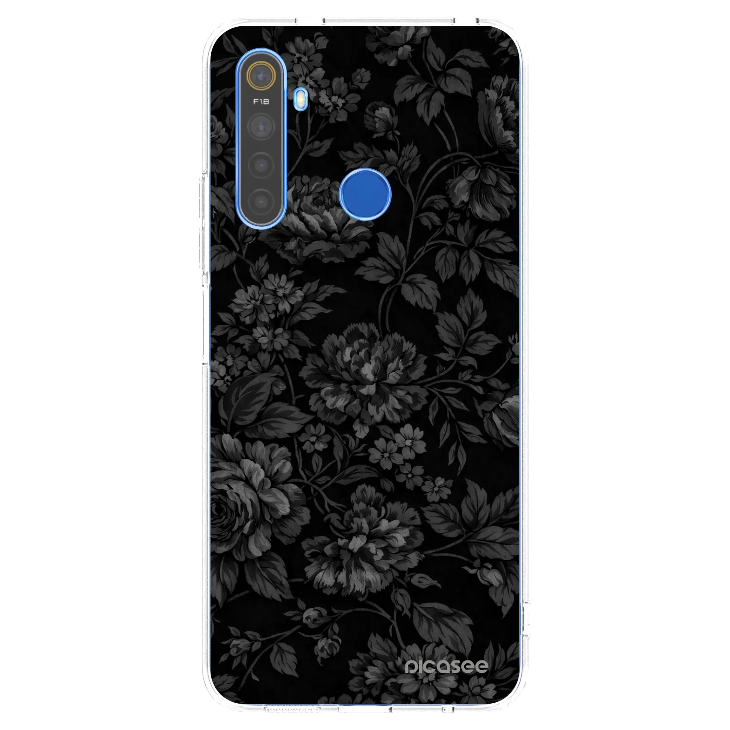 Picasee Realme 5 Hülle - Transparentes Silikon - Dark Romance