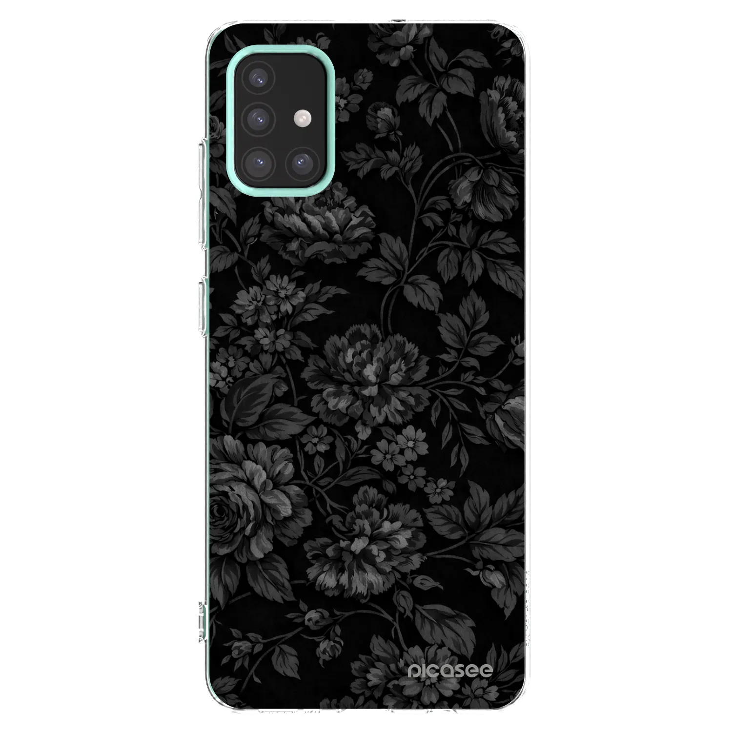 Picasee Samsung Galaxy M31s Hülle - Transparentes Silikon - Dark Romance