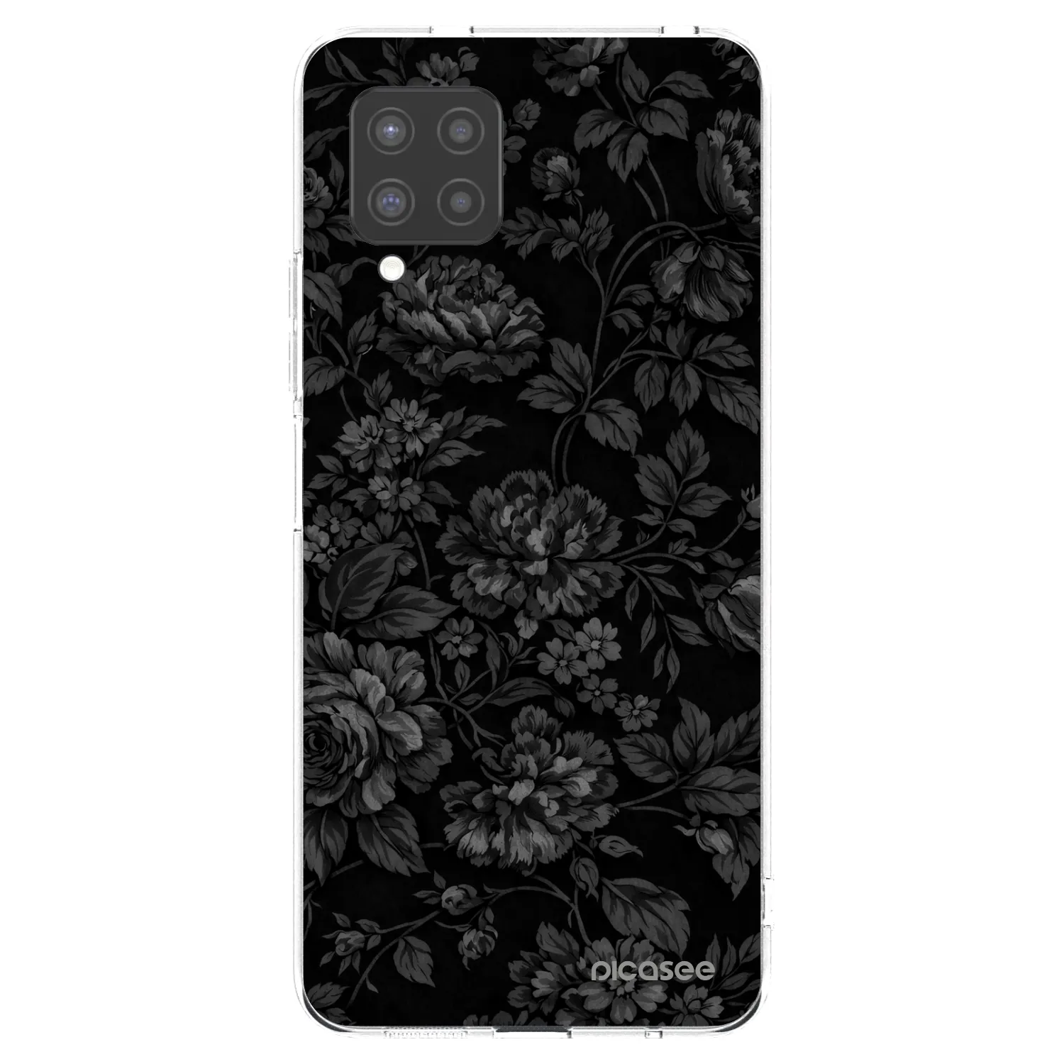 Picasee Samsung Galaxy A42 A426B Hülle - Transparentes Silikon - Dark Romance