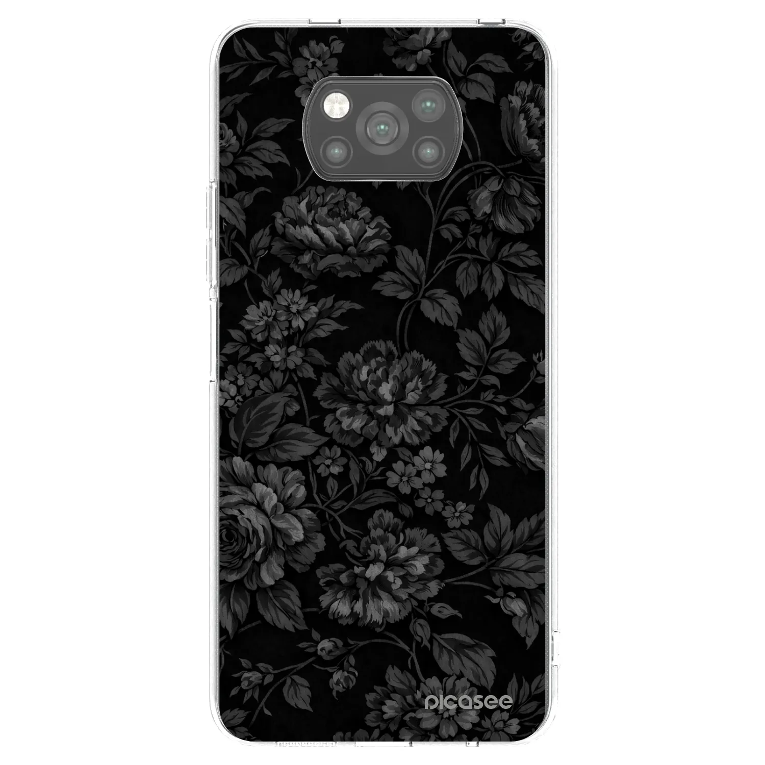 Picasee Xiaomi Poco X3 Pro Hülle - Schwarzes Silikon - Dark Romance