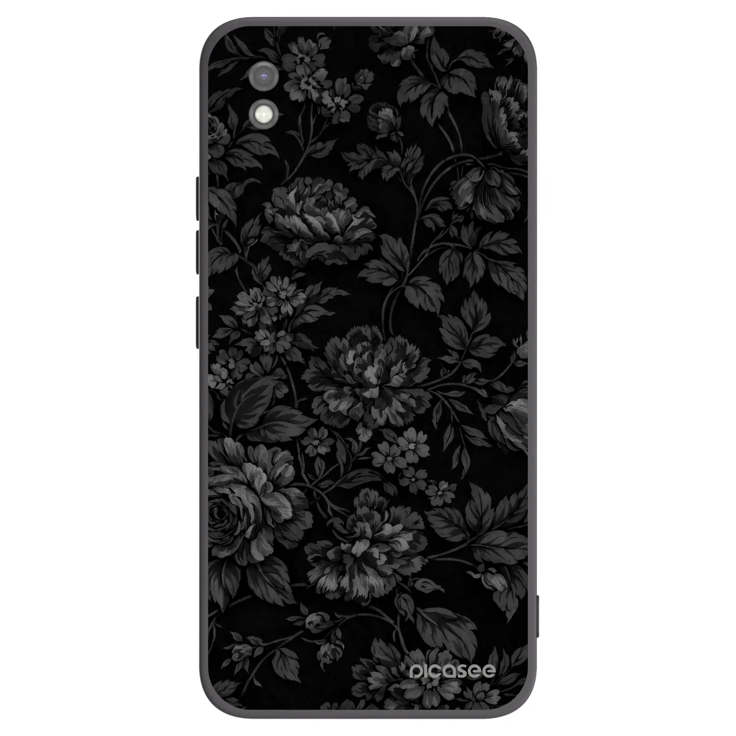 Picasee Xiaomi Redmi 9AT Hülle - Schwarzes Silikon - Dark Romance