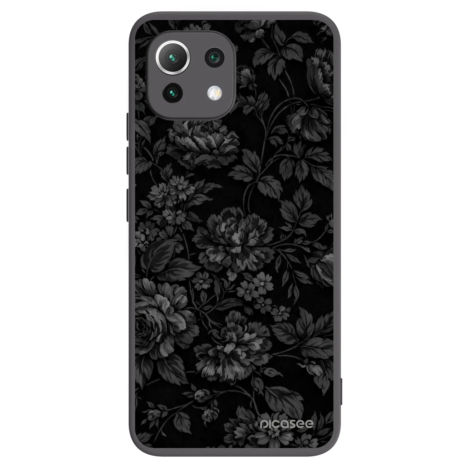 Picasee Xiaomi Mi 11 Lite Hülle - Schwarzes Silikon - Dark Romance