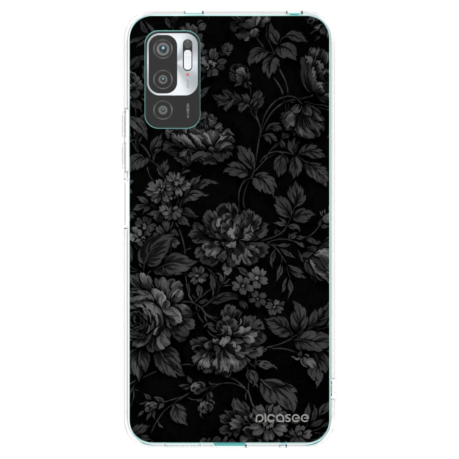 Picasee Xiaomi Redmi Note 10 5G Hülle - Transparentes Silikon - Dark Romance