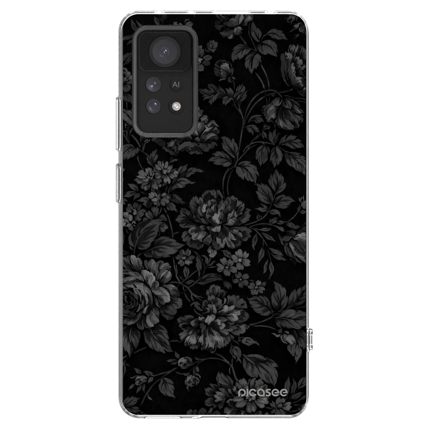 Picasee Xiaomi Redmi Note 11 Pro 5G Hülle - Transparentes Silikon - Dark Romance