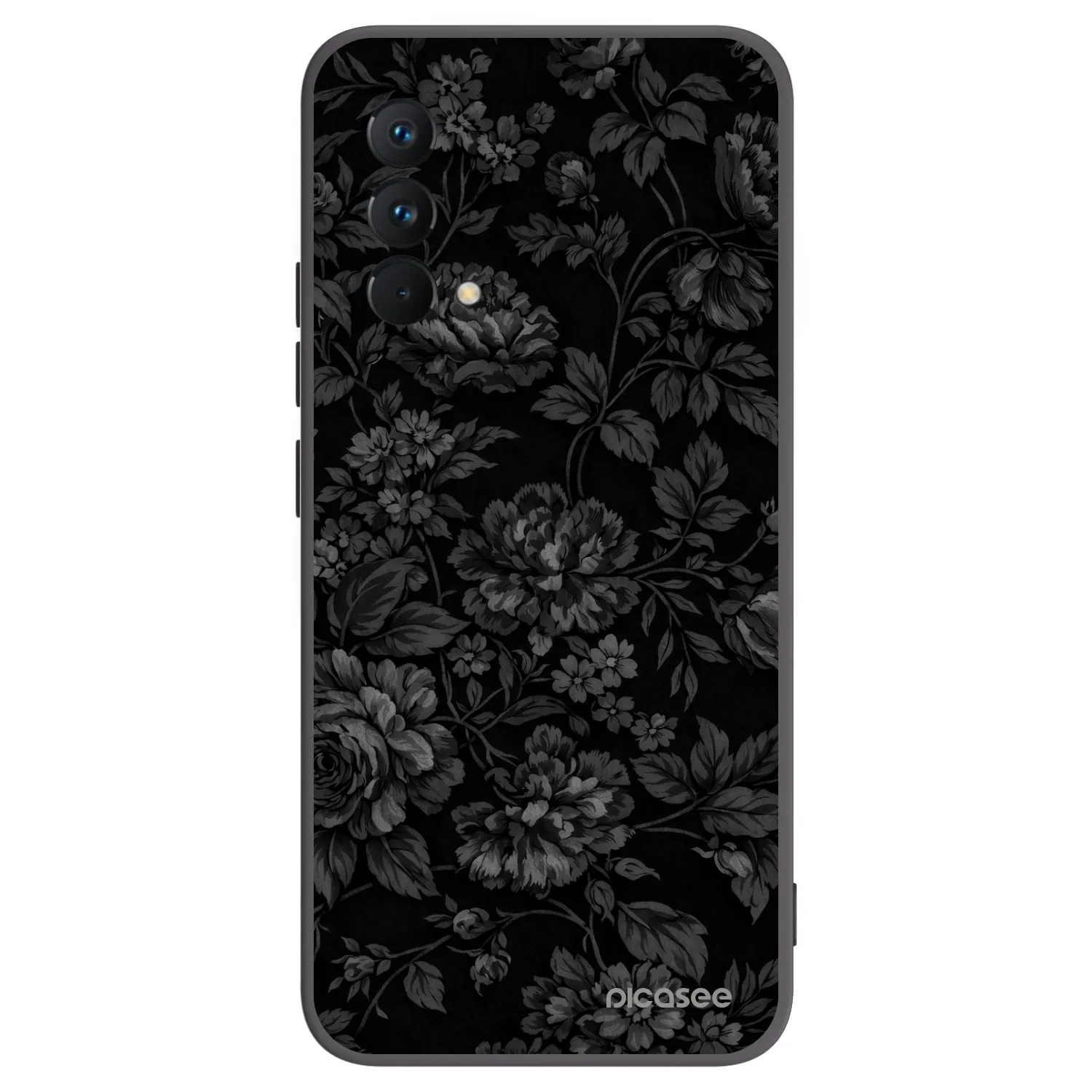 Picasee Realme GT Master Edition 5G Hülle - Schwarzes Silikon - Dark Romance