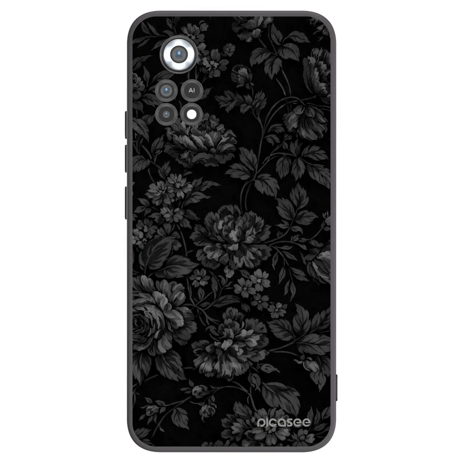 Picasee Xiaomi Poco X4 Pro 5G Hülle - Schwarzes Silikon - Dark Romance
