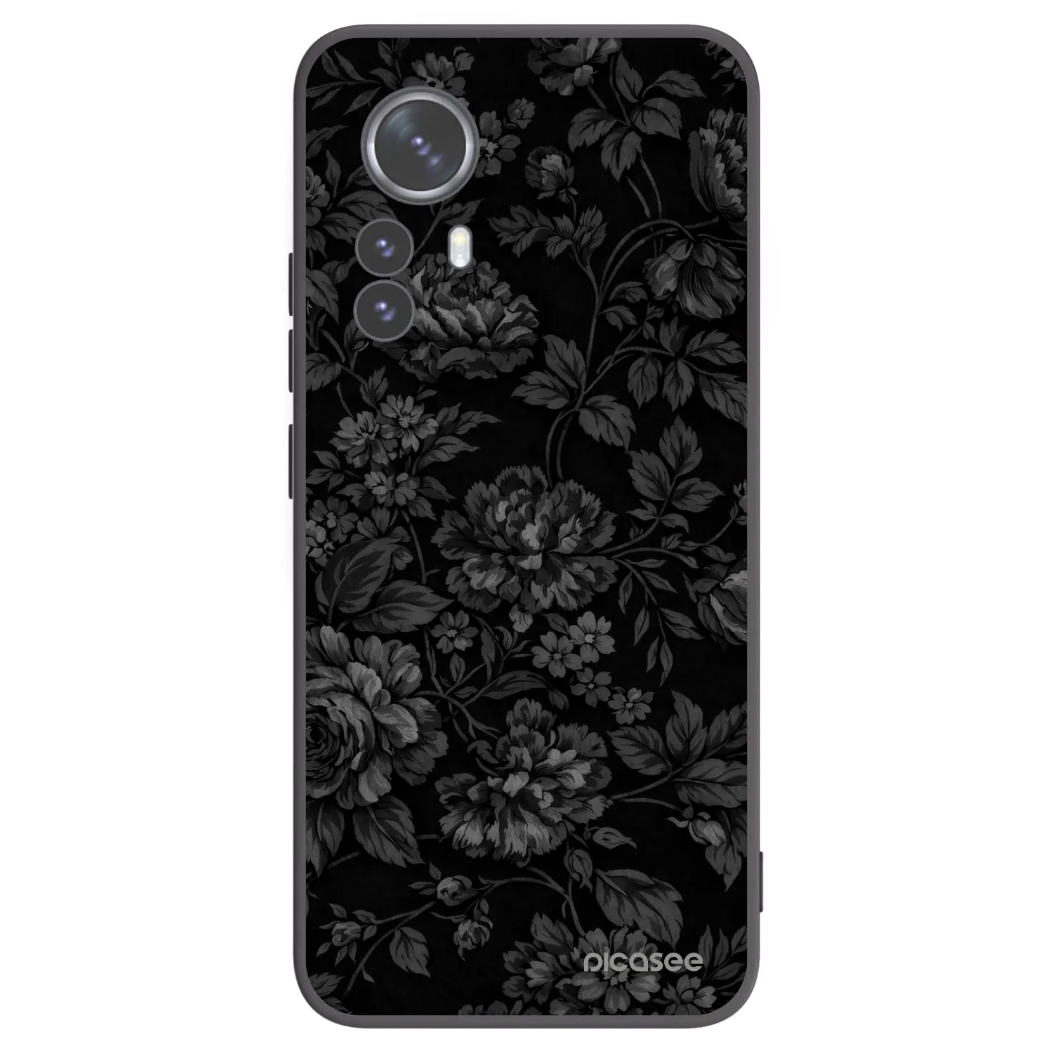 Picasee Xiaomi 12 Pro Hülle - Schwarzes Silikon - Dark Romance