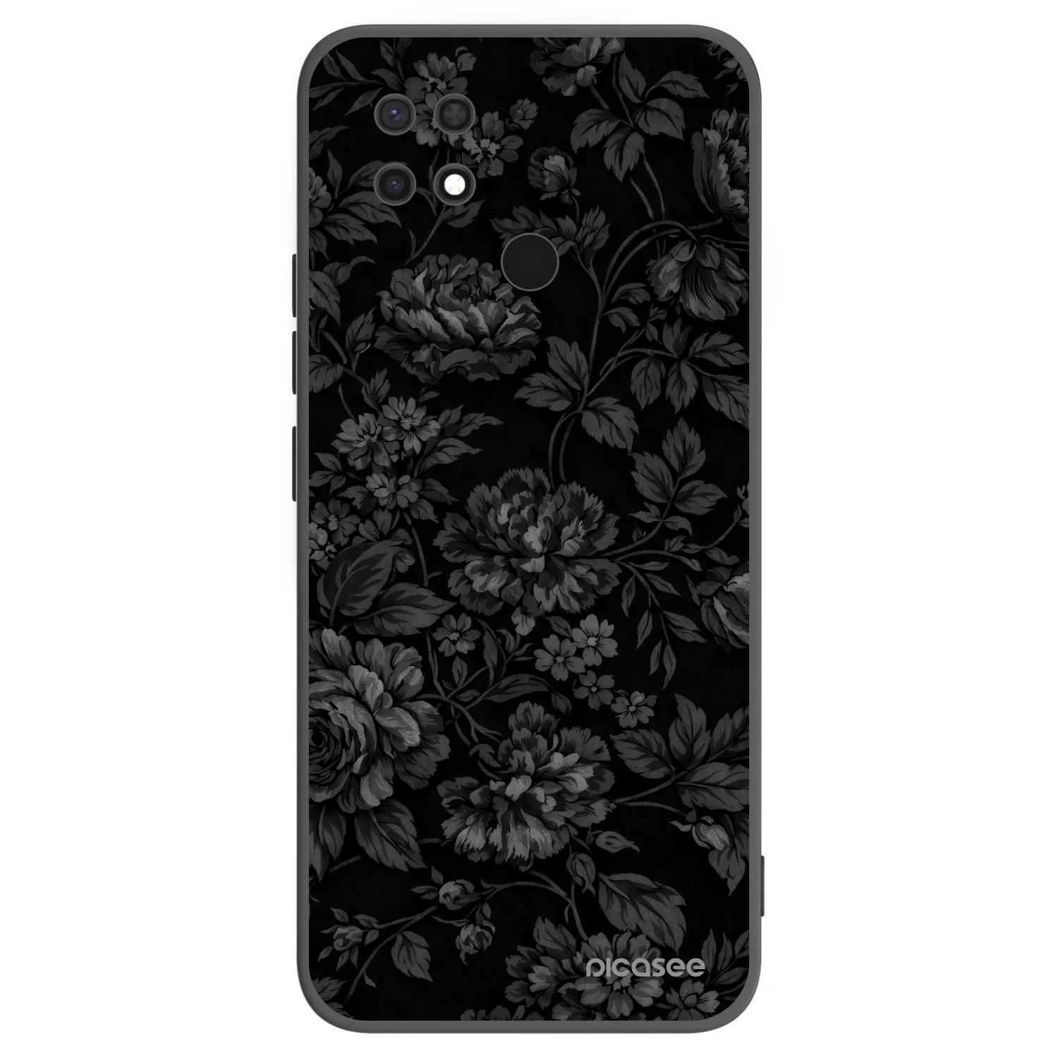 Picasee Xiaomi Redmi 10C Hülle - Schwarzes Silikon - Dark Romance