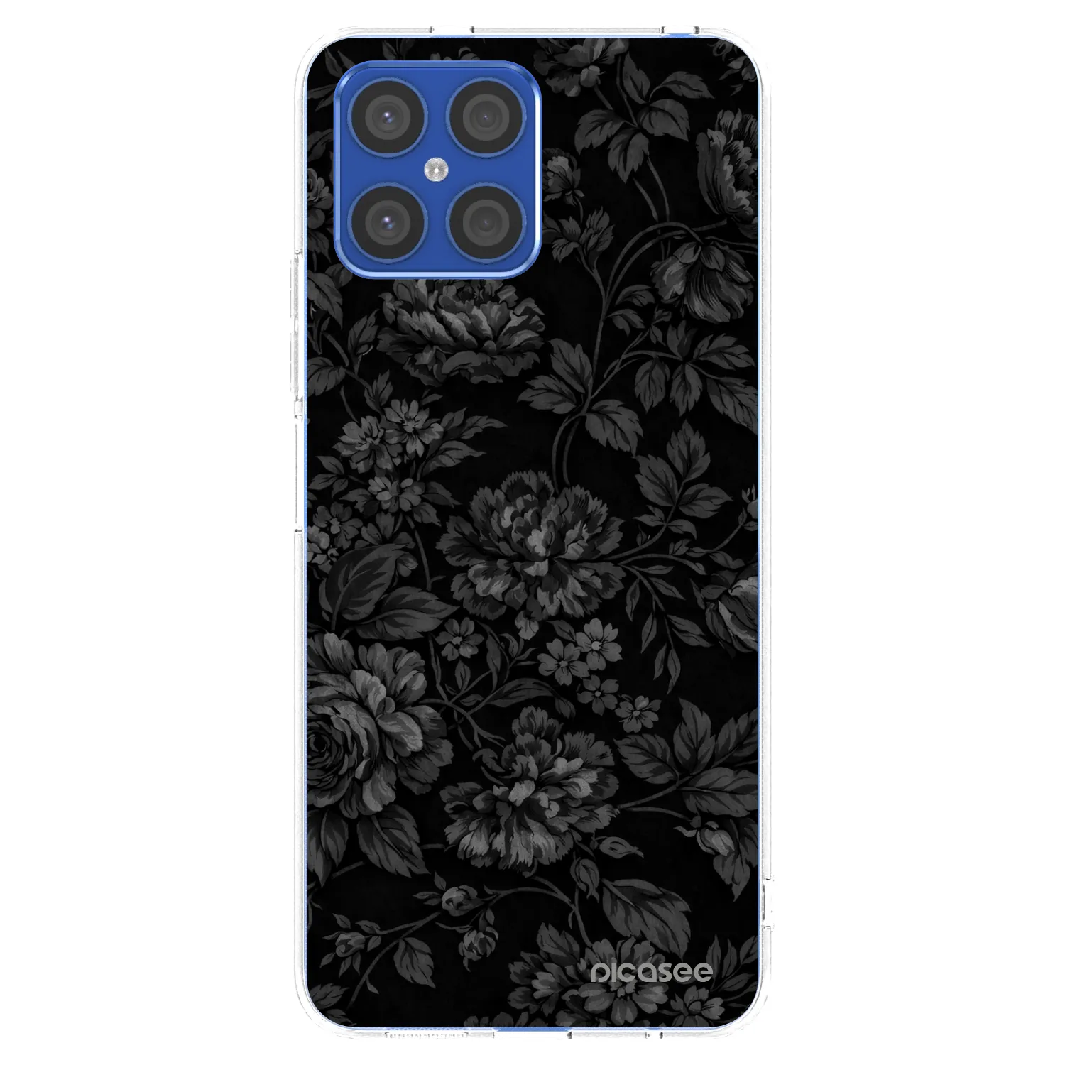 Picasee Honor X8 4G Hülle - Transparentes Silikon - Dark Romance