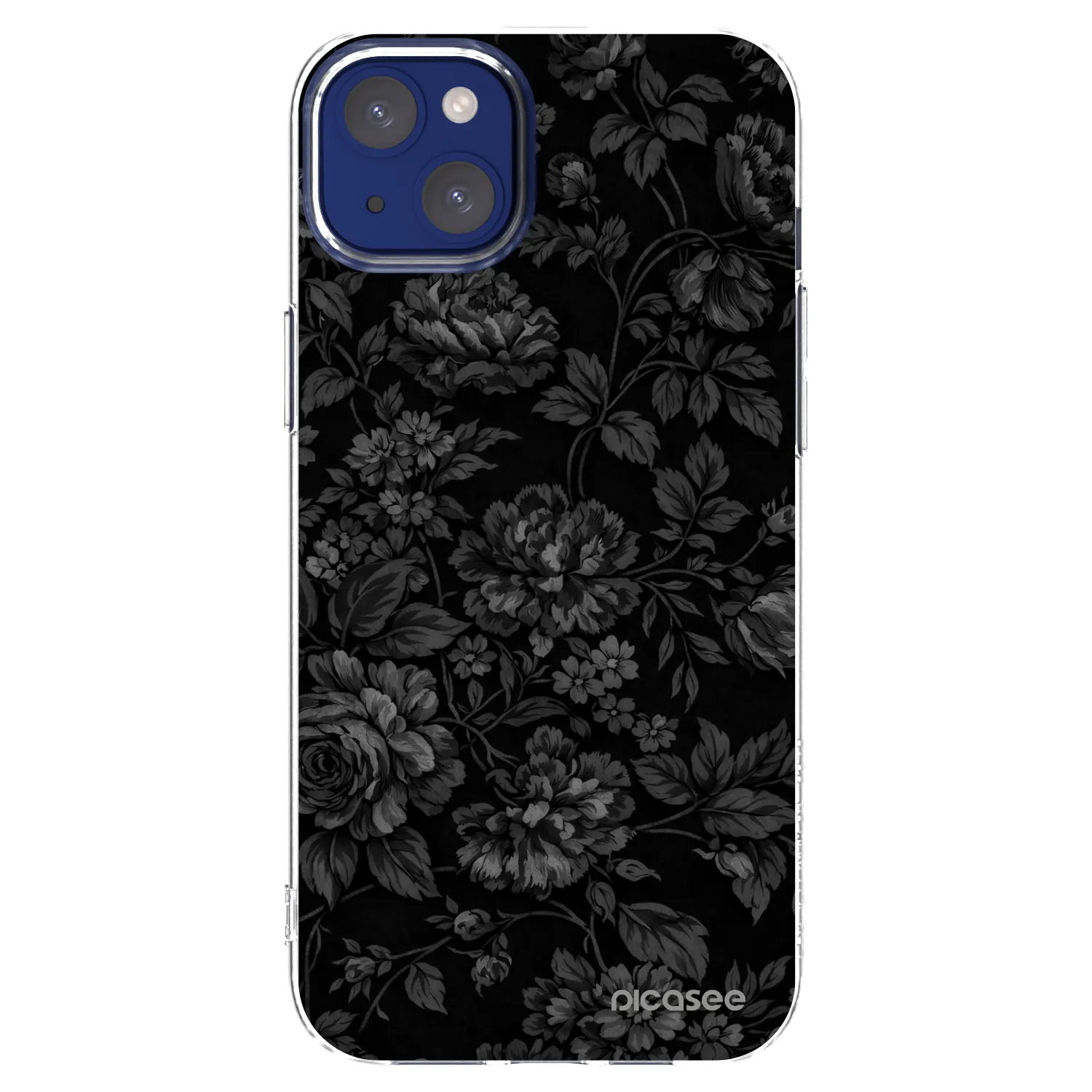 Picasee Apple iPhone 14 Plus Hülle - Transparentes Silikon - Dark Romance
