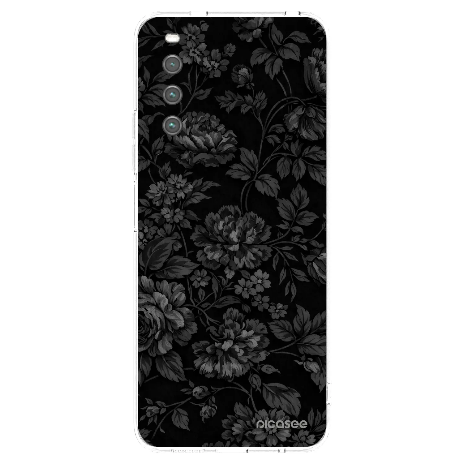 Picasee Sony Xperia 10 IV 5G Hülle - Transparentes Silikon - Dark Romance