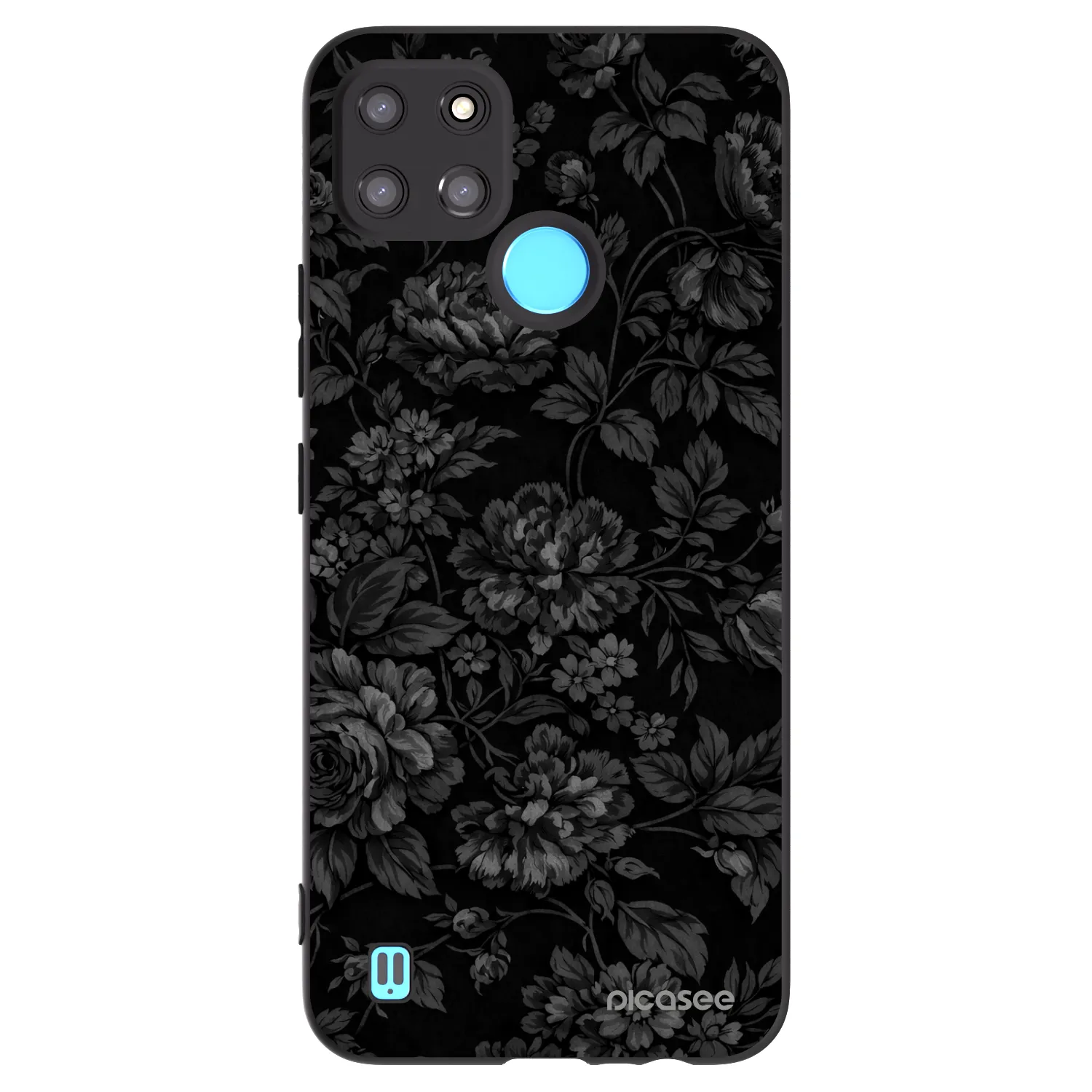 Picasee Realme C21Y Hülle - Schwarzes Silikon - Dark Romance