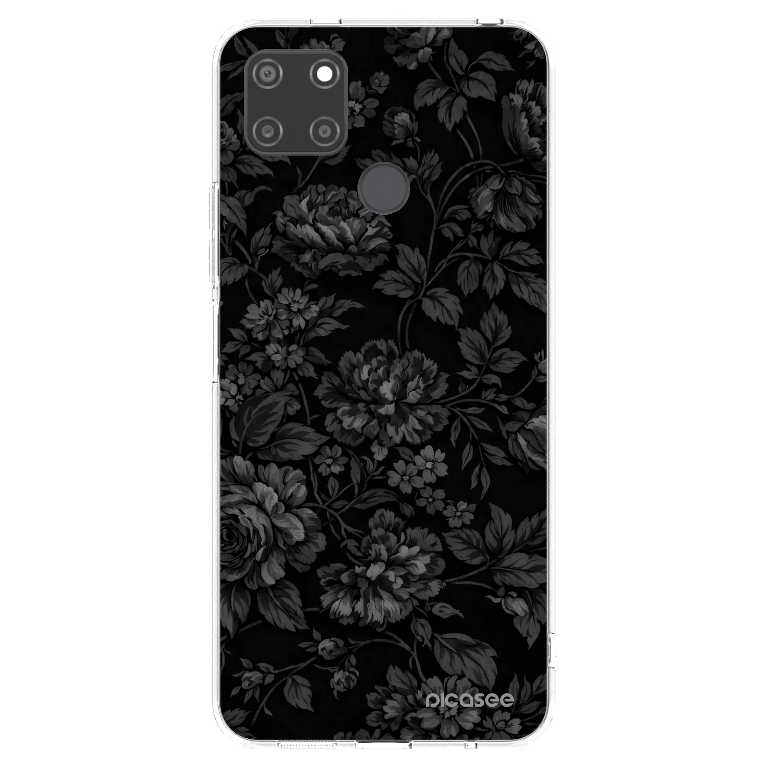 Picasee Realme C21Y Hülle - Transparentes Silikon - Dark Romance