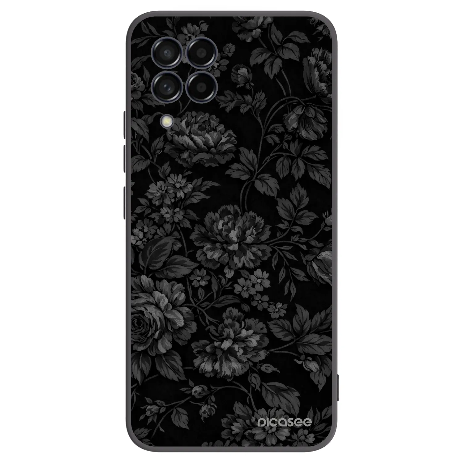 Picasee Samsung Galaxy M53 5G Hülle - Schwarzes Silikon - Dark Romance
