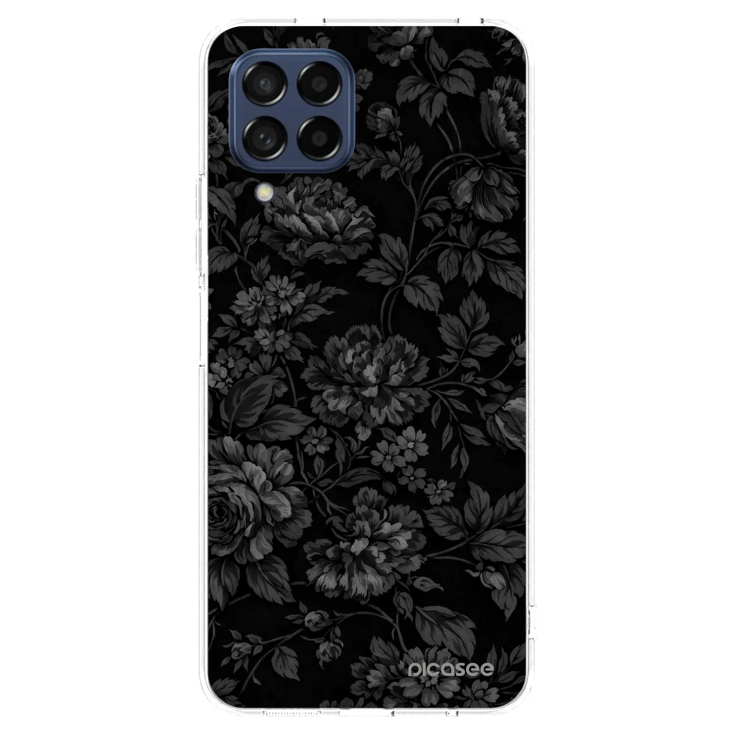 Picasee Samsung Galaxy M53 5G Hülle - Transparentes Silikon - Dark Romance