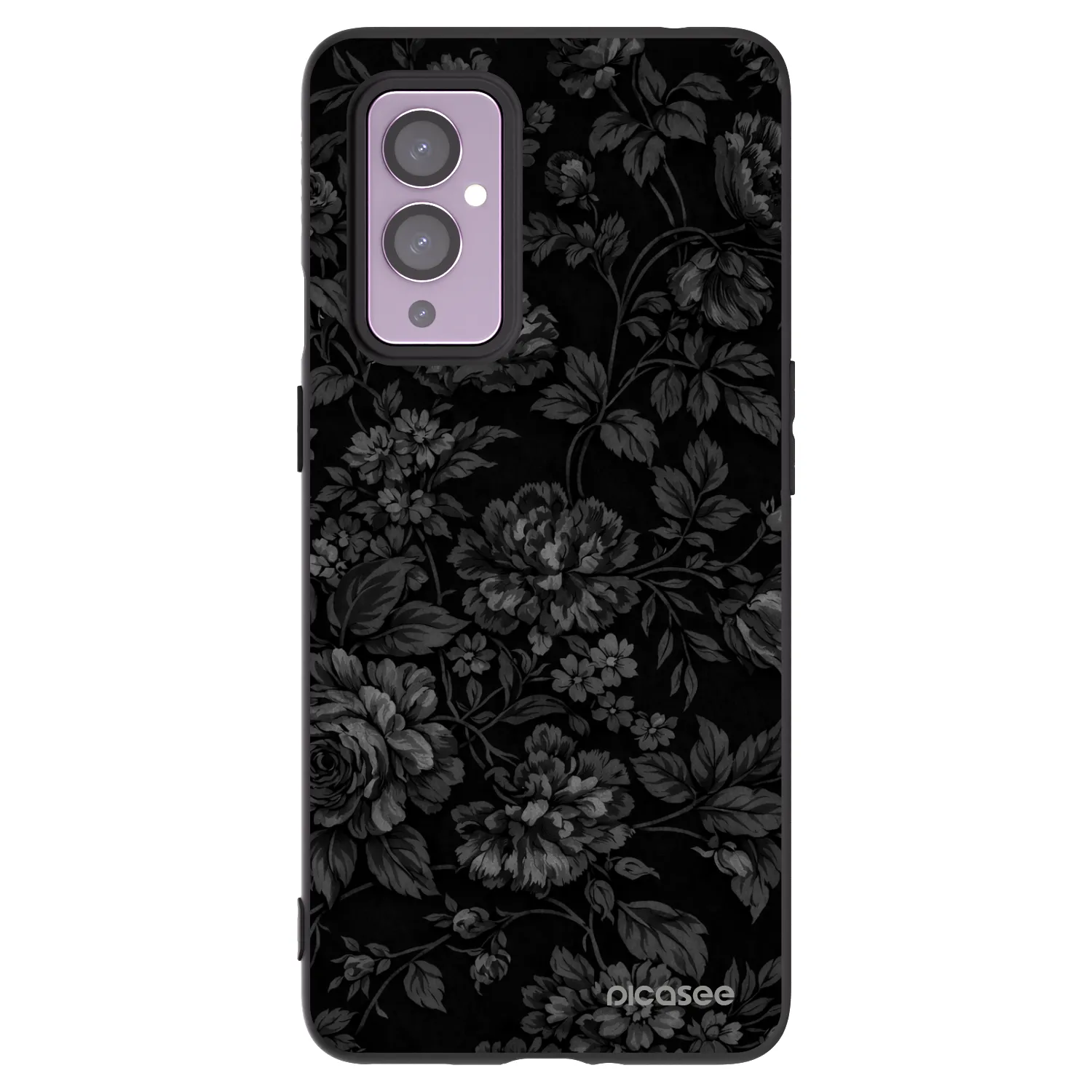 Picasee OnePlus 9 Hülle - Schwarzes Silikon - Dark Romance