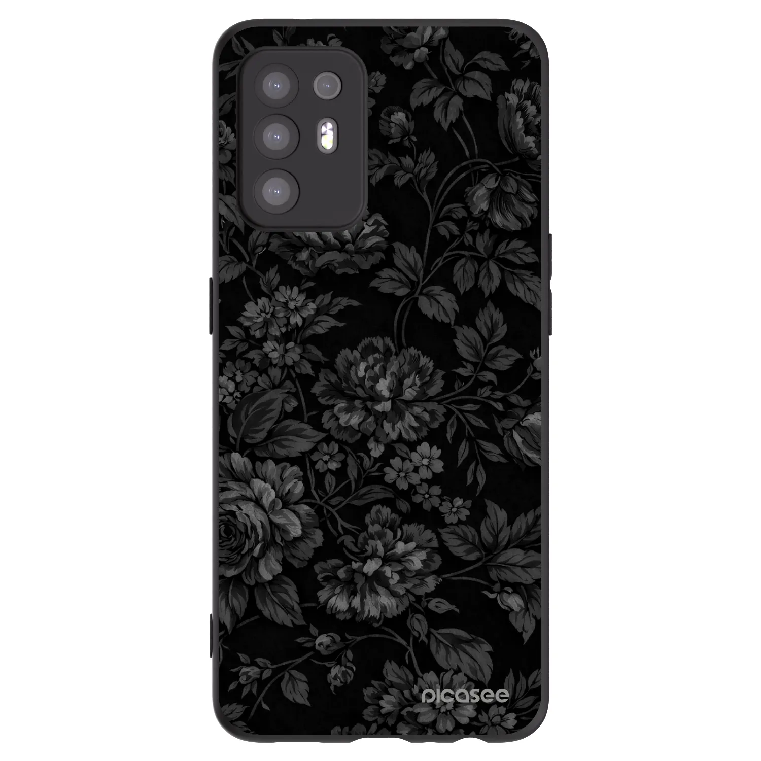 Picasee OPPO A94 5G Hülle - Schwarzes Silikon - Dark Romance
