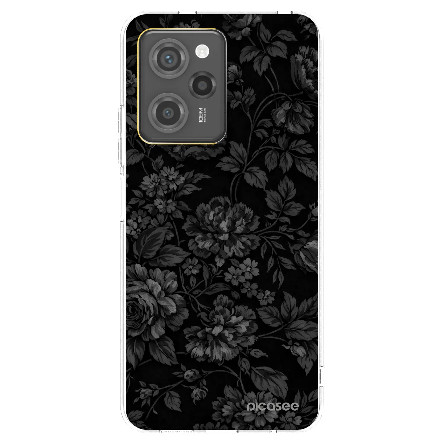 Picasee Xiaomi Poco X5 Pro Hülle - Schwarzes Silikon - Dark Romance