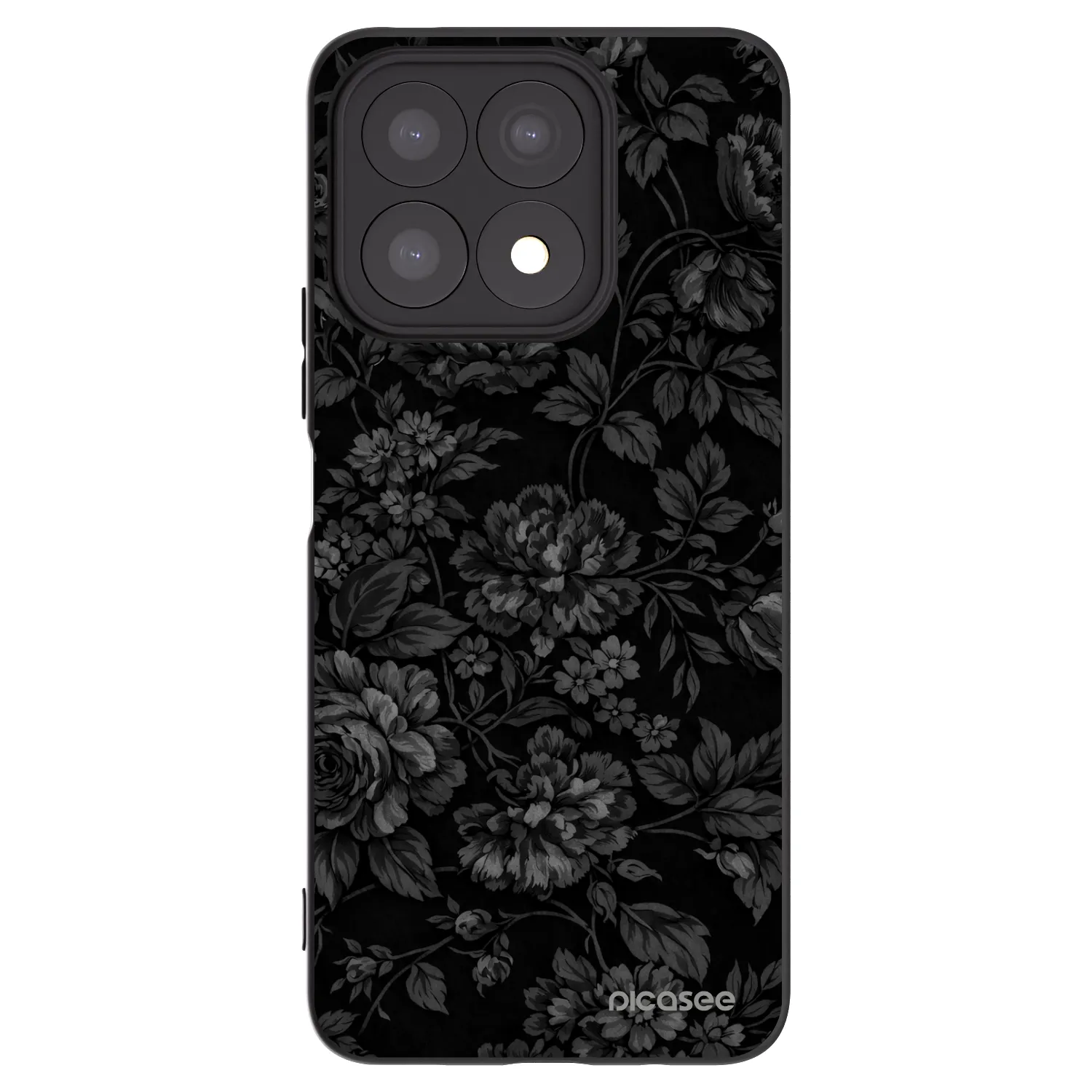 Picasee Honor X8a Hülle - Schwarzes Silikon - Dark Romance