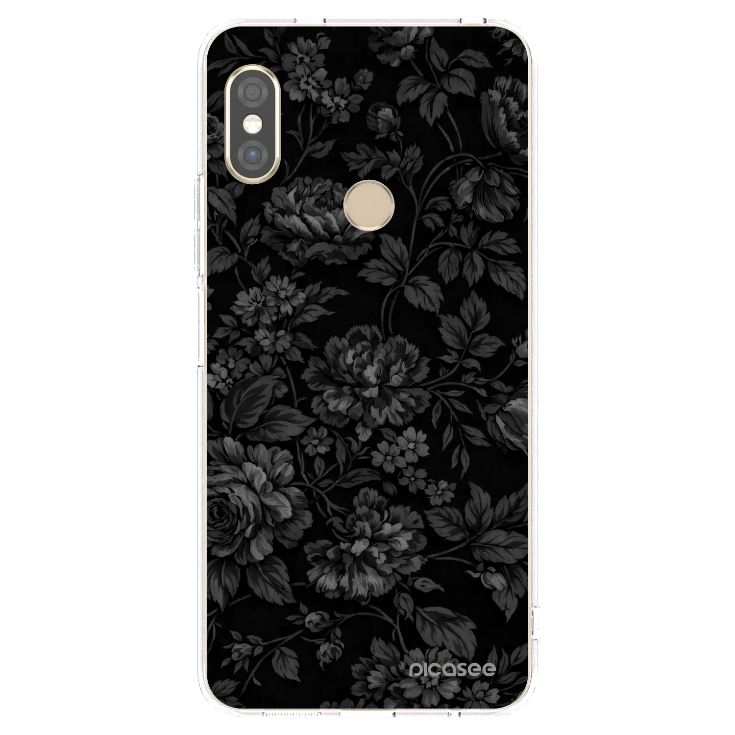 Picasee Xiaomi Redmi Note 5 Global Hülle - Transparentes Silikon - Dark Romance