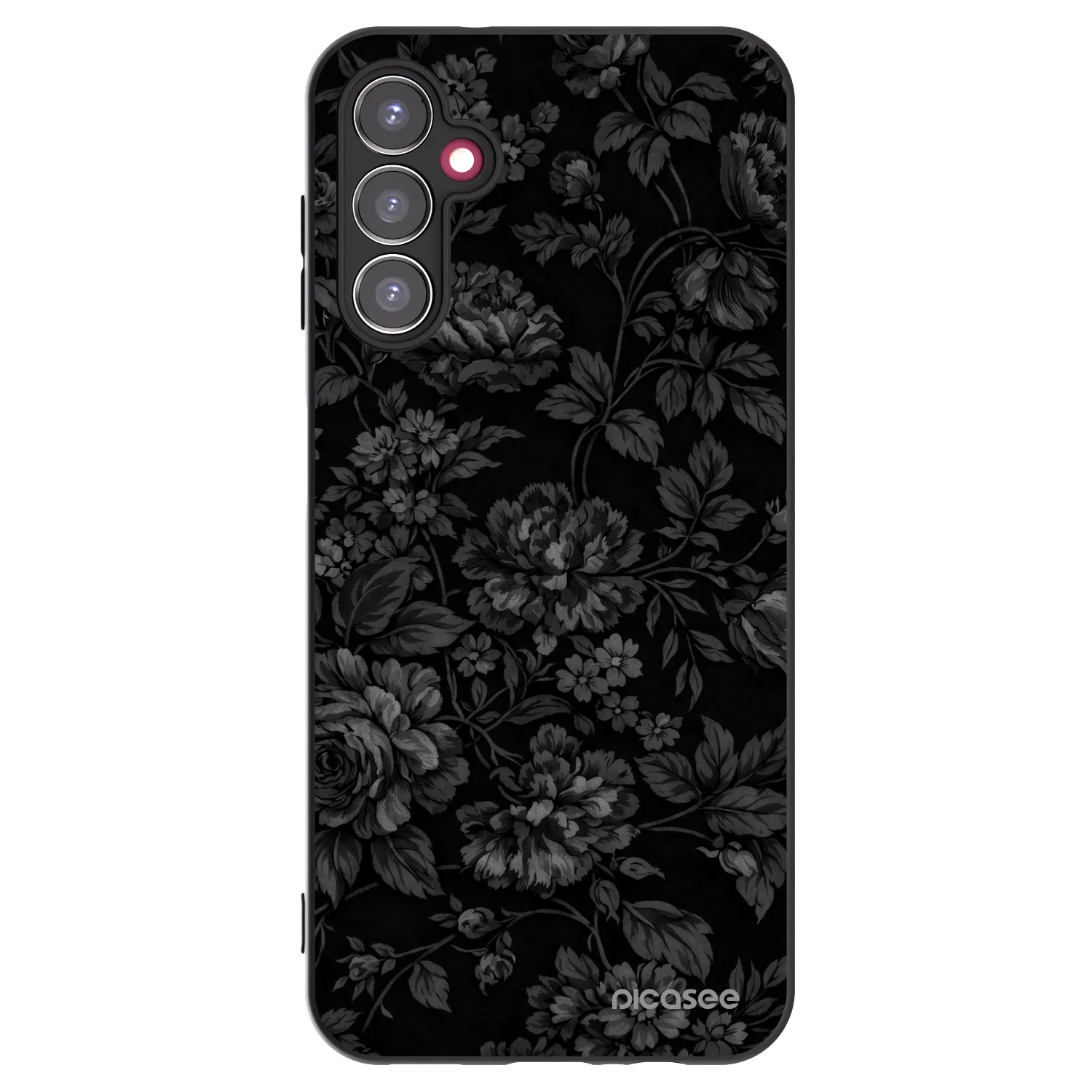 Picasee Samsung Galaxy A14 4G A145R Hülle - Schwarzes Silikon - Dark Romance