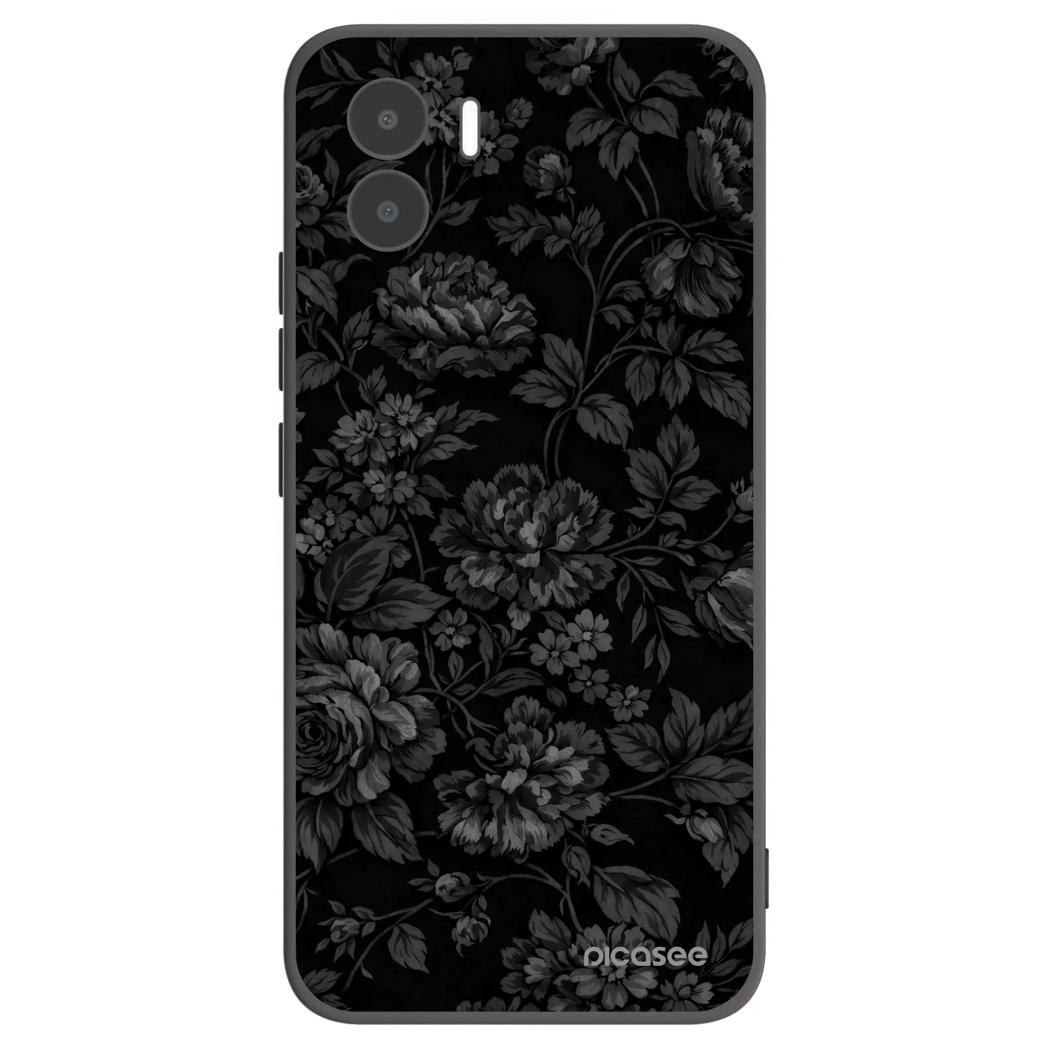 Picasee Xiaomi Redmi A2 Hülle - Schwarzes Silikon - Dark Romance